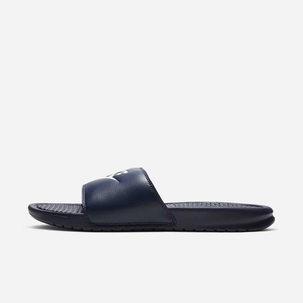 Claquette Nike Benassi JDI Bleu Marine 6035-942 Midnight Navy/Windchill Homme | ICF-85424848